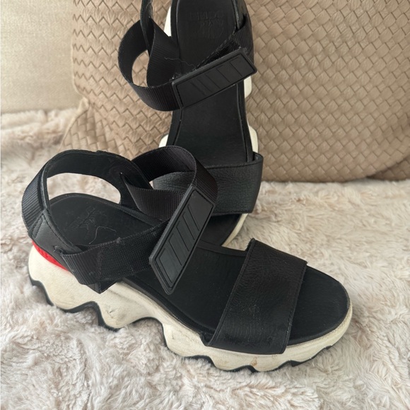 Sorel futuristic Black Sandals 6 - Picture 4 of 6
